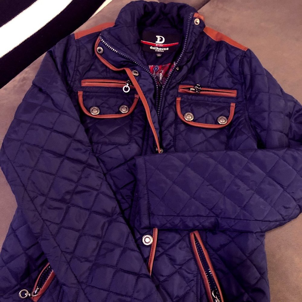 [dollhouse] Equestrian-style Puffer Jacket